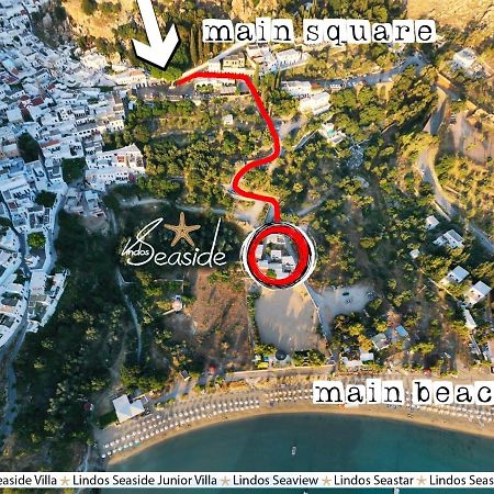 Lindos Seaside Villa Buitenkant foto
